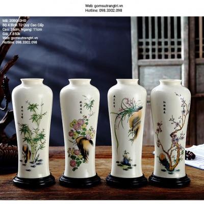 BỘ 4 BÌNH TỨ THI NHÂN TRUNG QUỐC - BỘ 4 BÌNH TỨ CẢNH CAO CẤP - BỘ 4 MÙA CAO CẤP